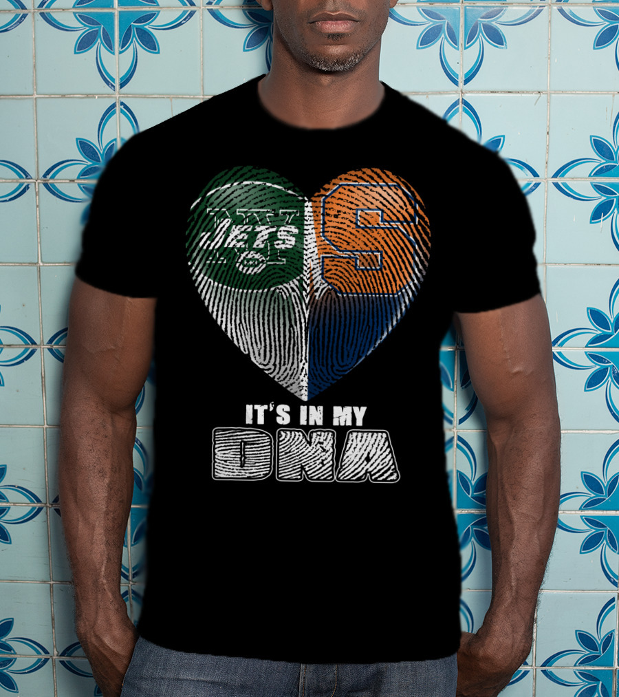New York Jets Syracuse It's In My Dna T-Shirt