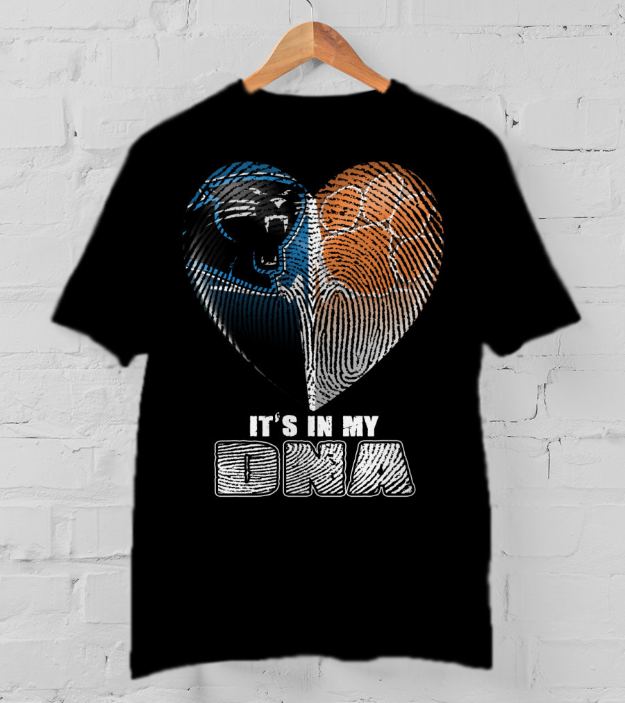 It's In My Dna Panther Paw Heart T-Shirt