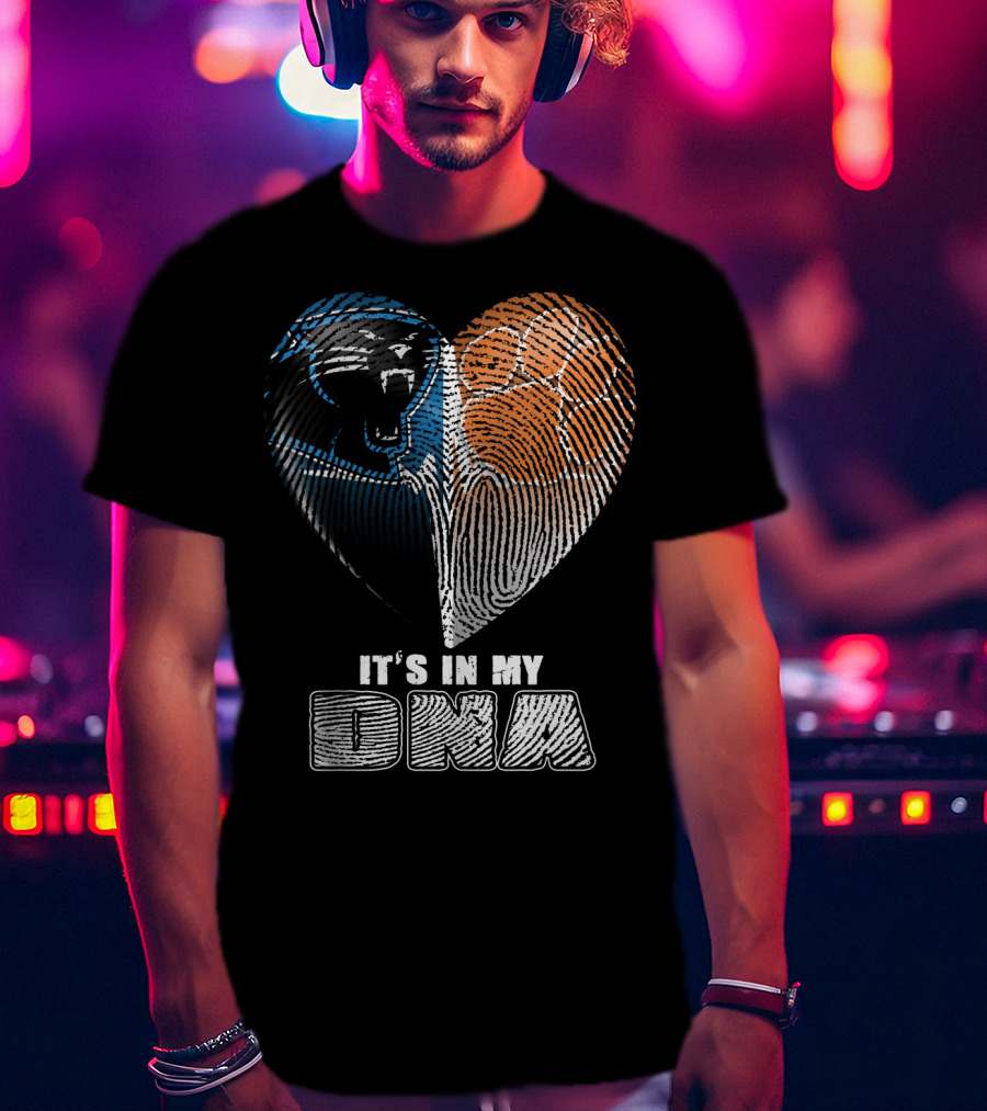 It's In My Dna Panther Paw Heart T-Shirt