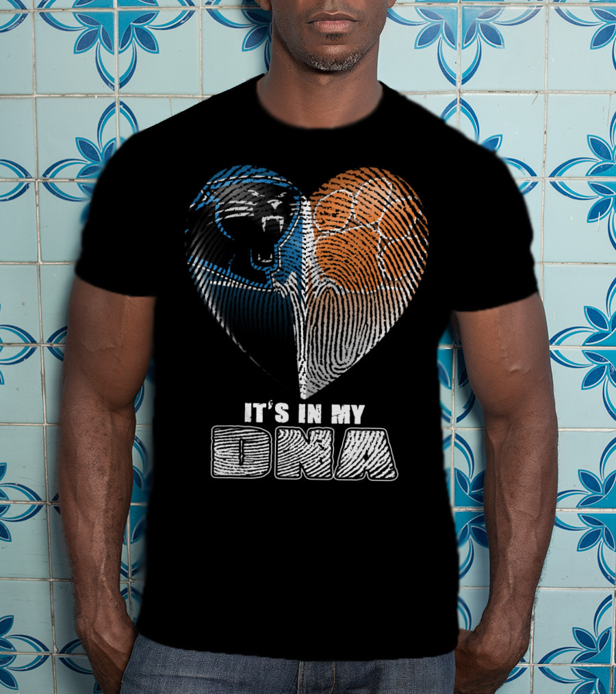 It's In My Dna Panther Paw Heart T-Shirt