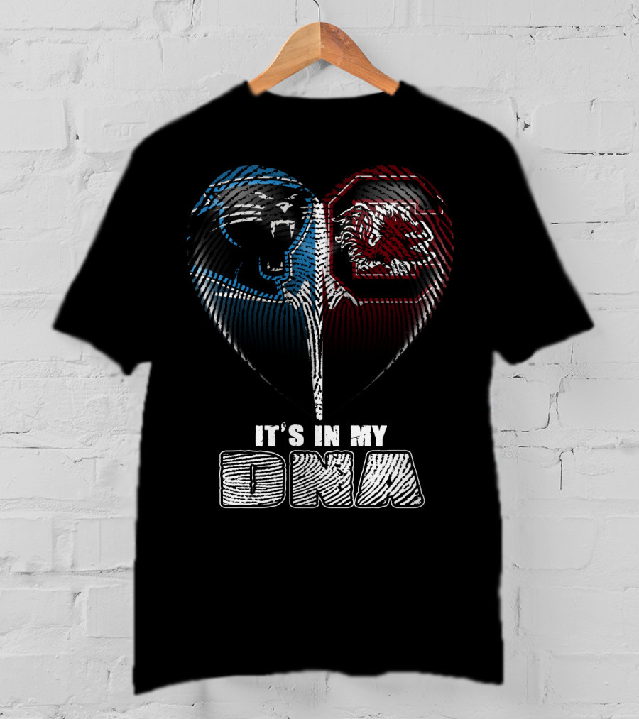 Panthers Gamecocks It's In My Dna T-Shirt