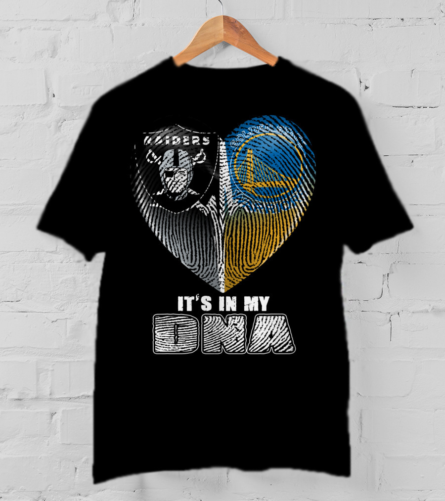 Raiders Warriors It's In My Dna T-Shirt