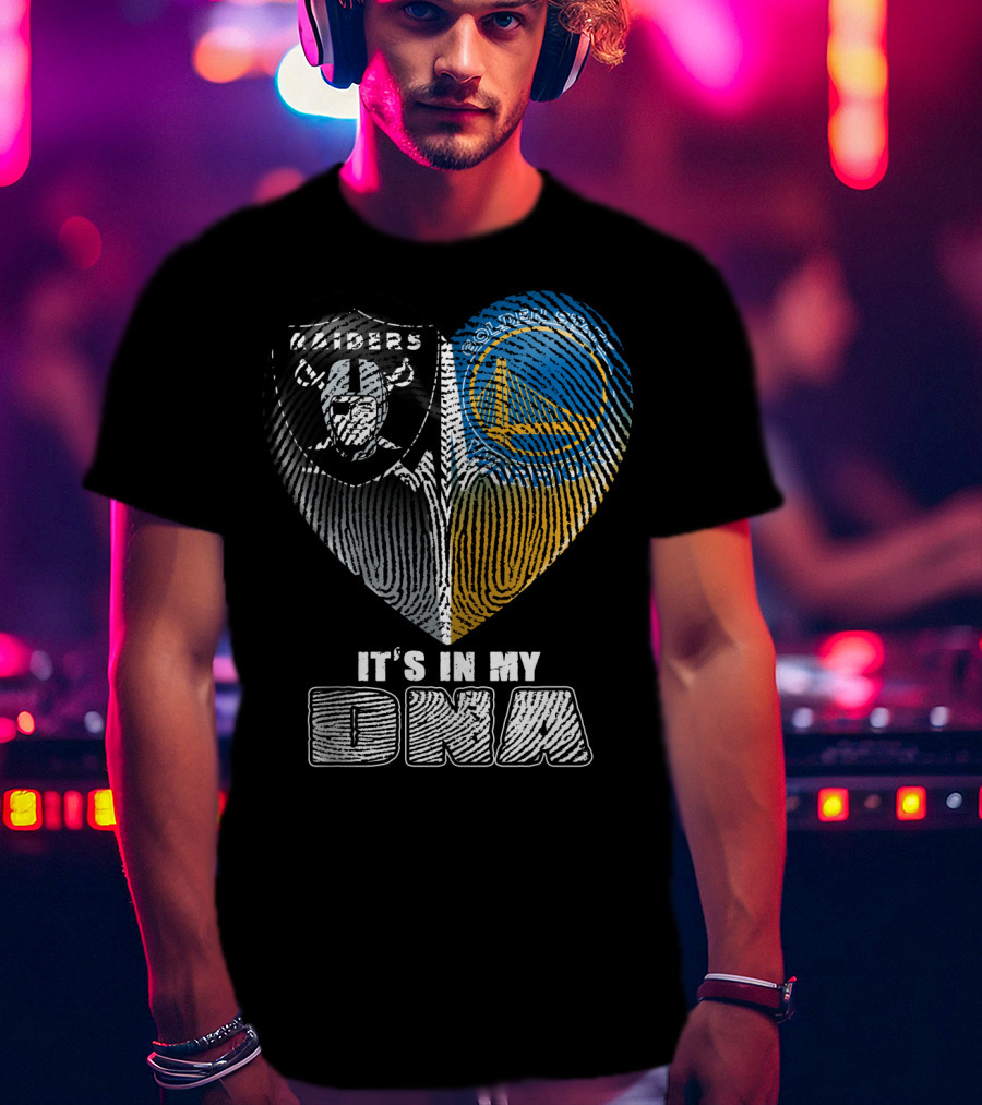 Raiders Warriors It's In My Dna T-Shirt