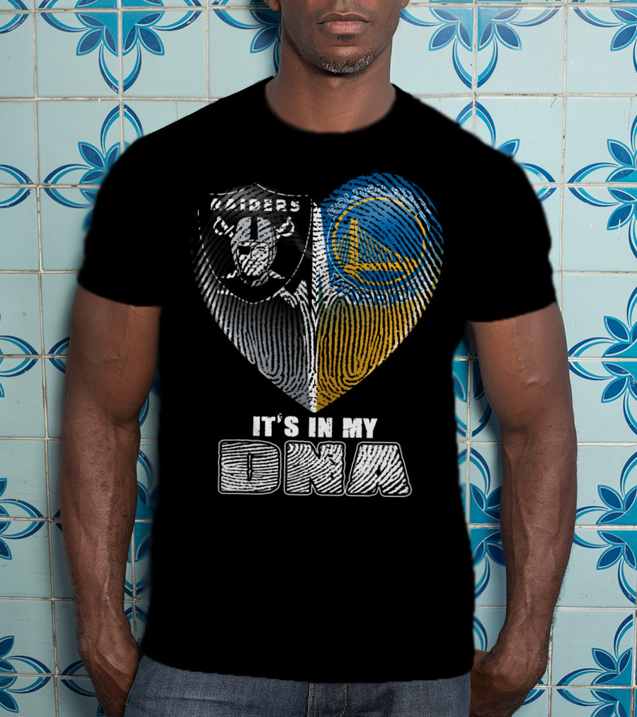 Raiders Warriors It's In My Dna T-Shirt