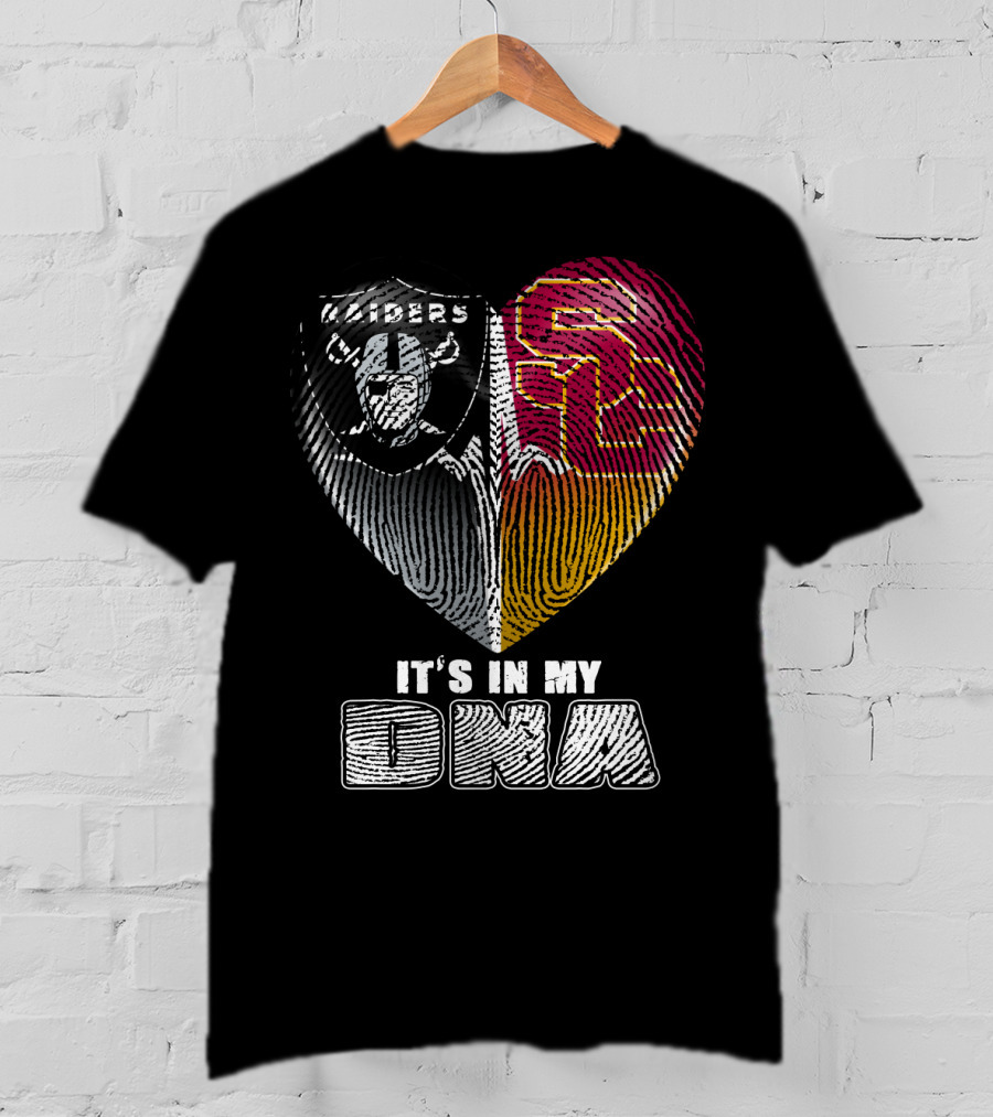 It's In My Dna Raiders Usc T-Shirt