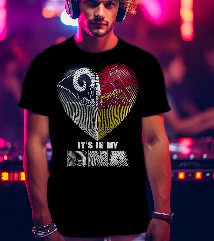 Rams Cardinals It's In My Dna T-Shirt