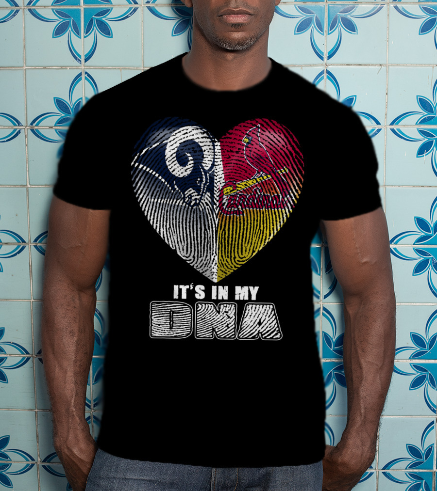 Rams Cardinals It's In My Dna T-Shirt