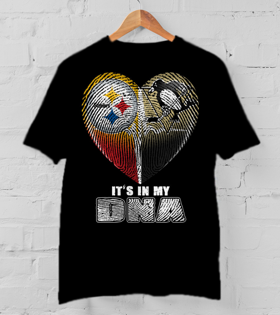 Steelers Penguins It's In My Dna T-Shirt