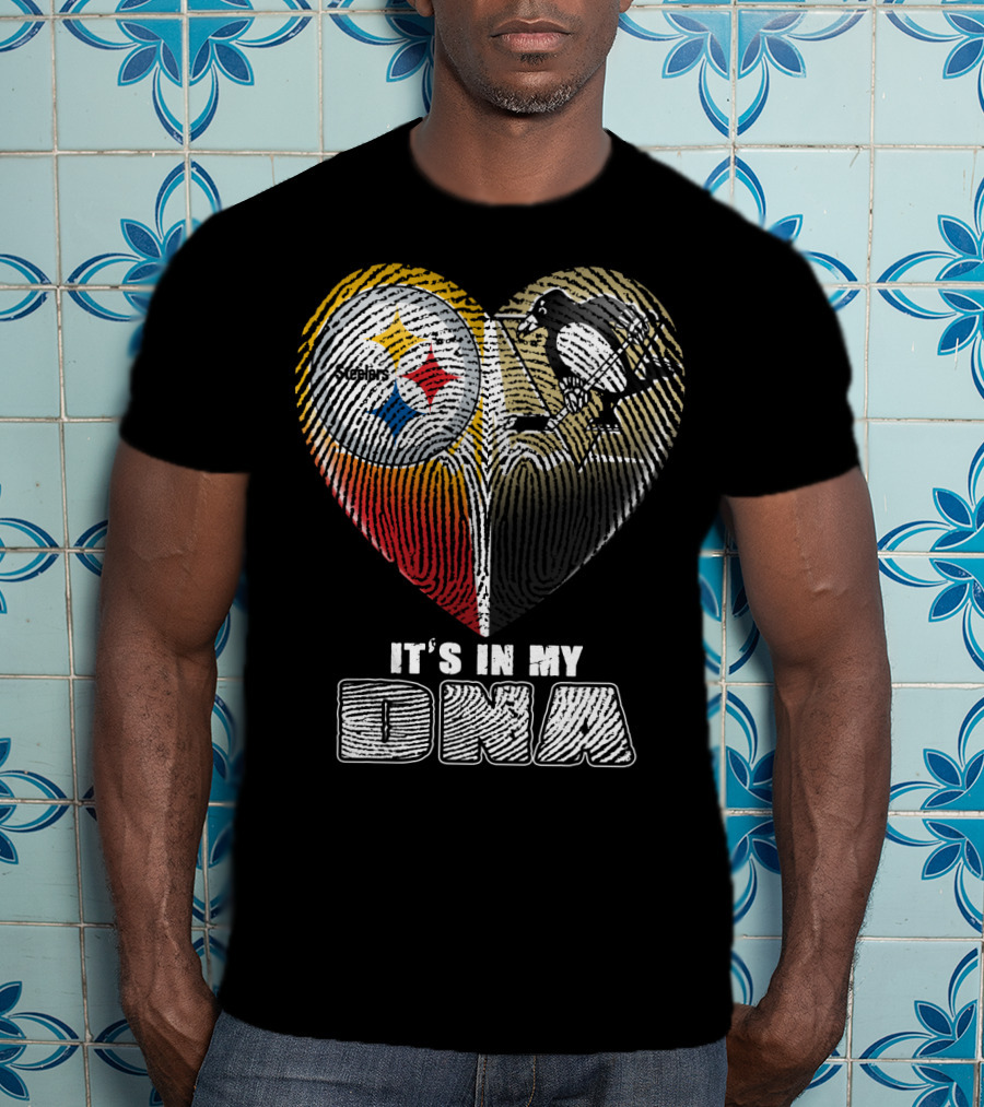 Steelers Penguins It's In My Dna T-Shirt