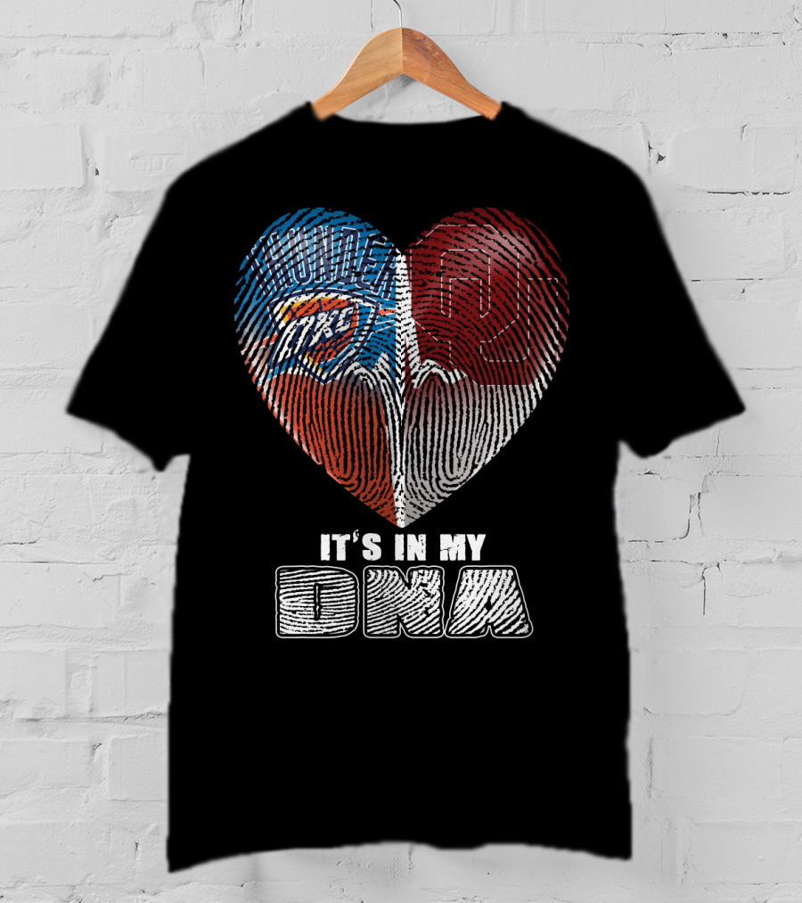 Oklahoma City Thunder Ou It's In My Dna T-Shirt