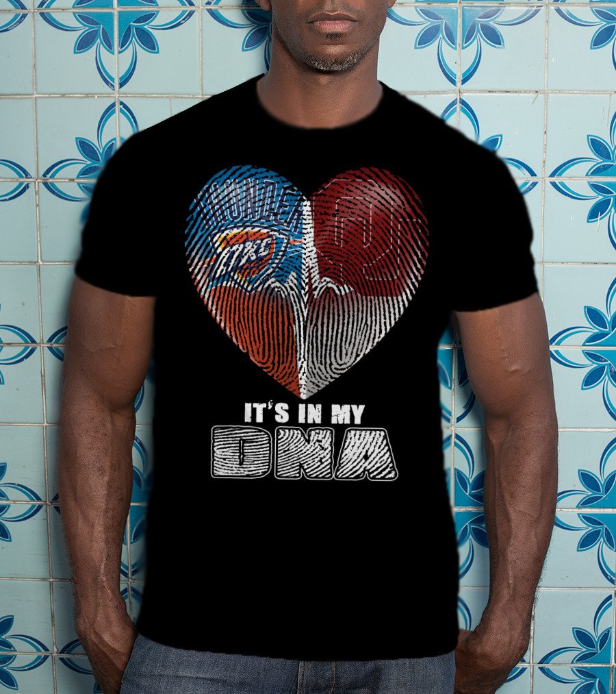 Oklahoma City Thunder Ou It's In My Dna T-Shirt