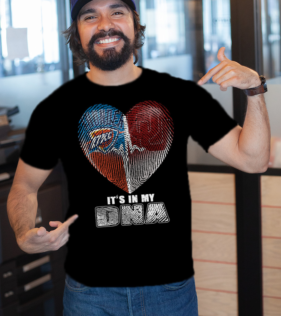 Oklahoma City Thunder Ou It's In My Dna T-Shirt