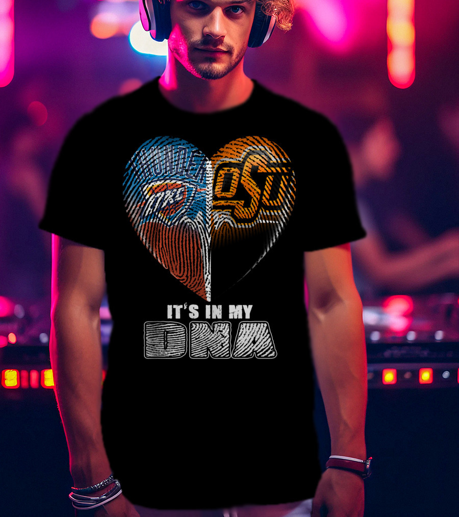 Oklahoma Thunder Osu It's In My Dna T-Shirt