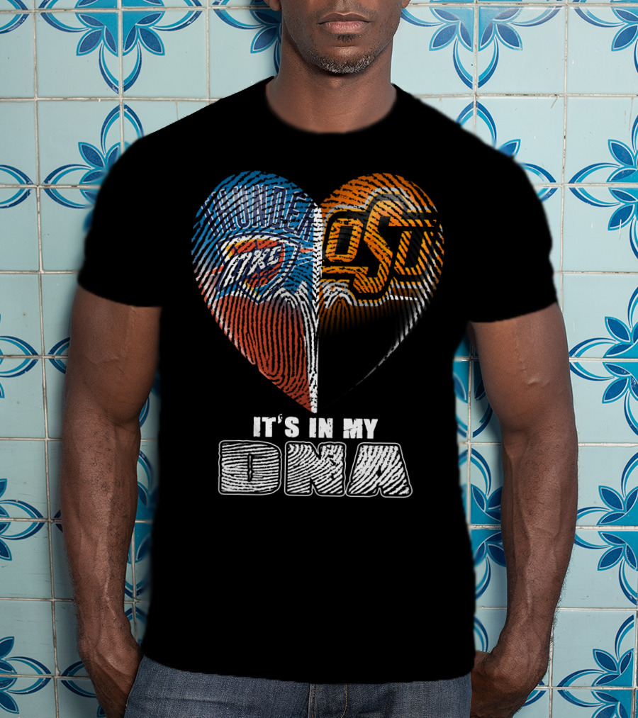 Oklahoma Thunder Osu It's In My Dna T-Shirt