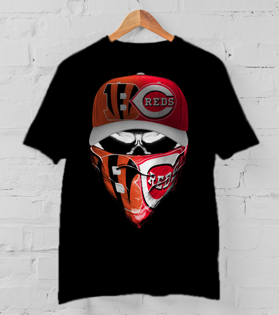 Bengals Reds Crossover Skum T-Shirt