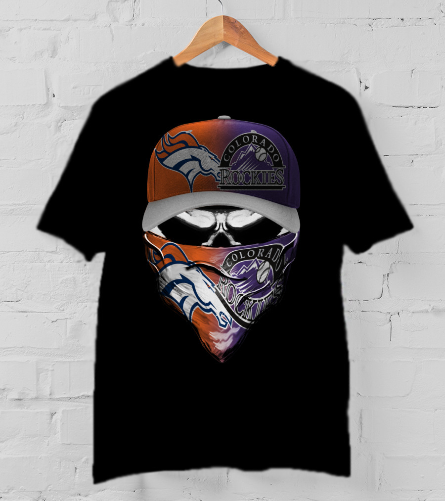 Colorado Rockies Broncos Skum 018 T-Shirt