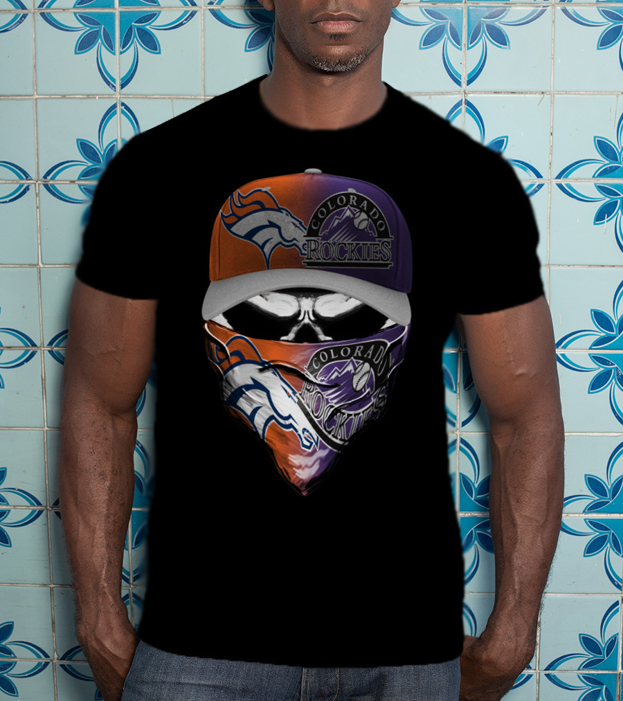 Colorado Rockies Broncos Skum 018 T-Shirt