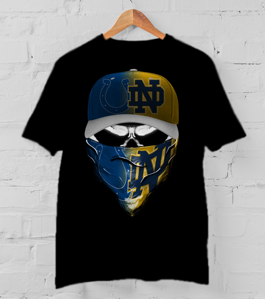 Indianapolis Colts Notre Dame Fighting Irish Skum T-Shirt