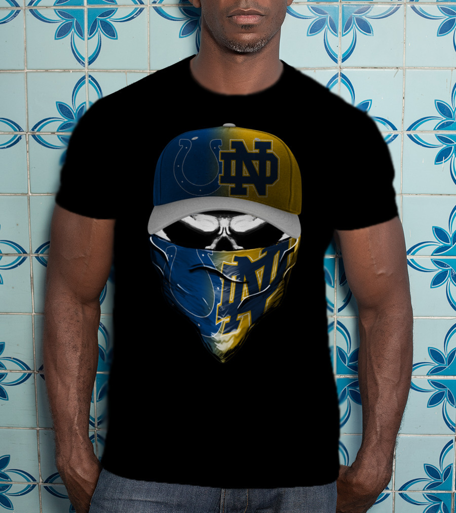 Indianapolis Colts Notre Dame Fighting Irish Skum T-Shirt