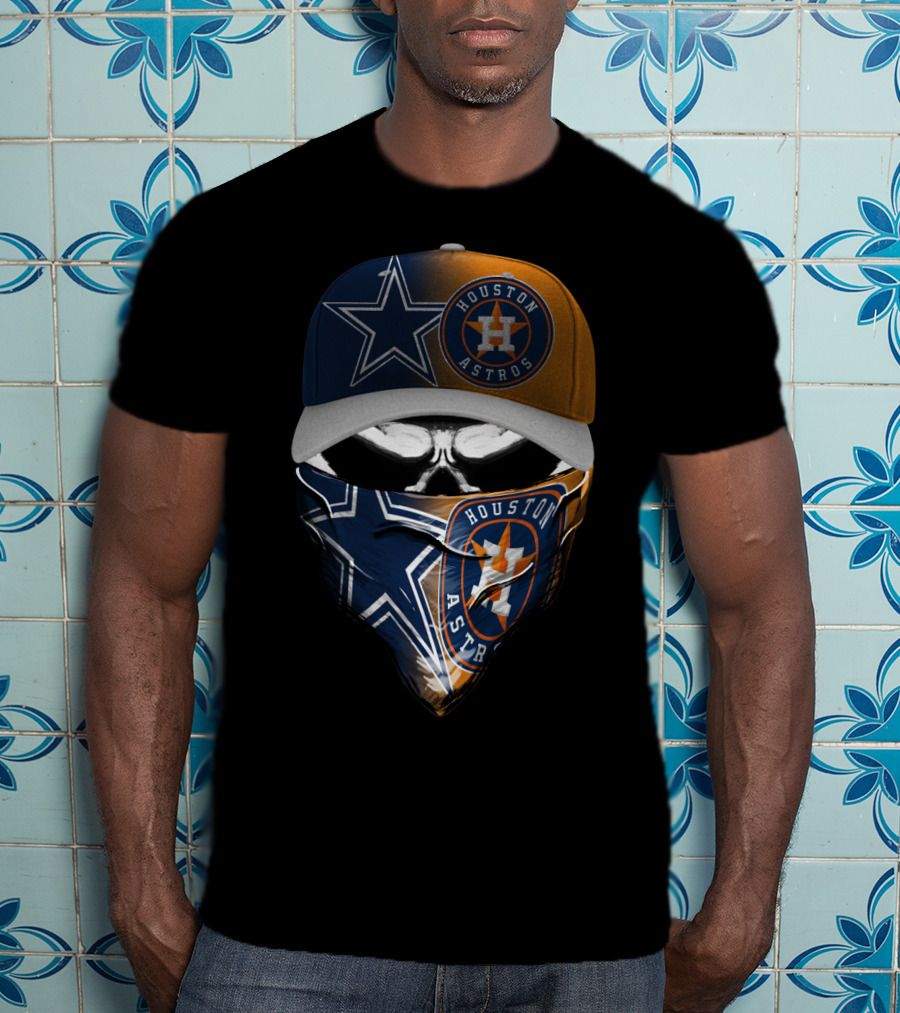 Houston Astros Dallas Cowboys Skum 046 T-Shirt