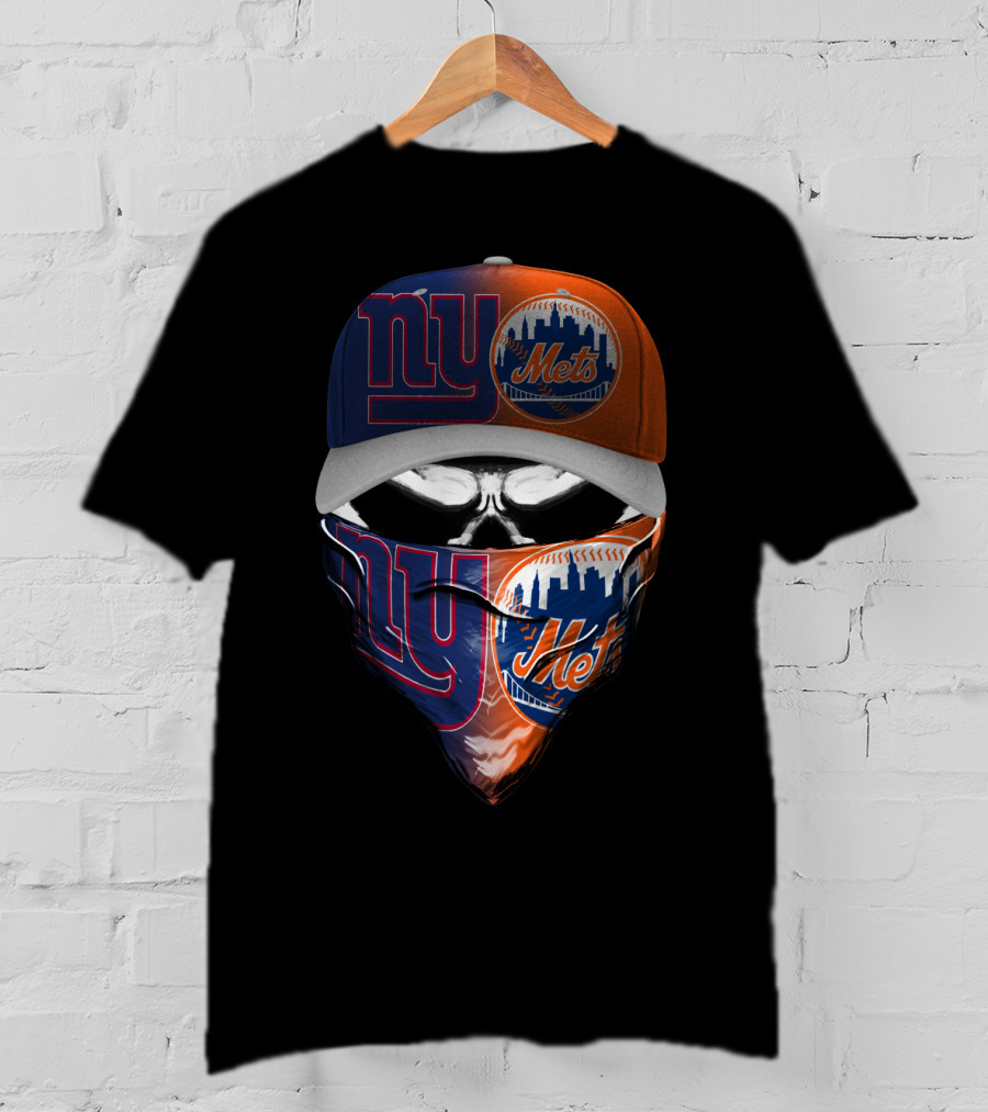 Ny Giants Mets Crossover Skum 064 T-Shirt