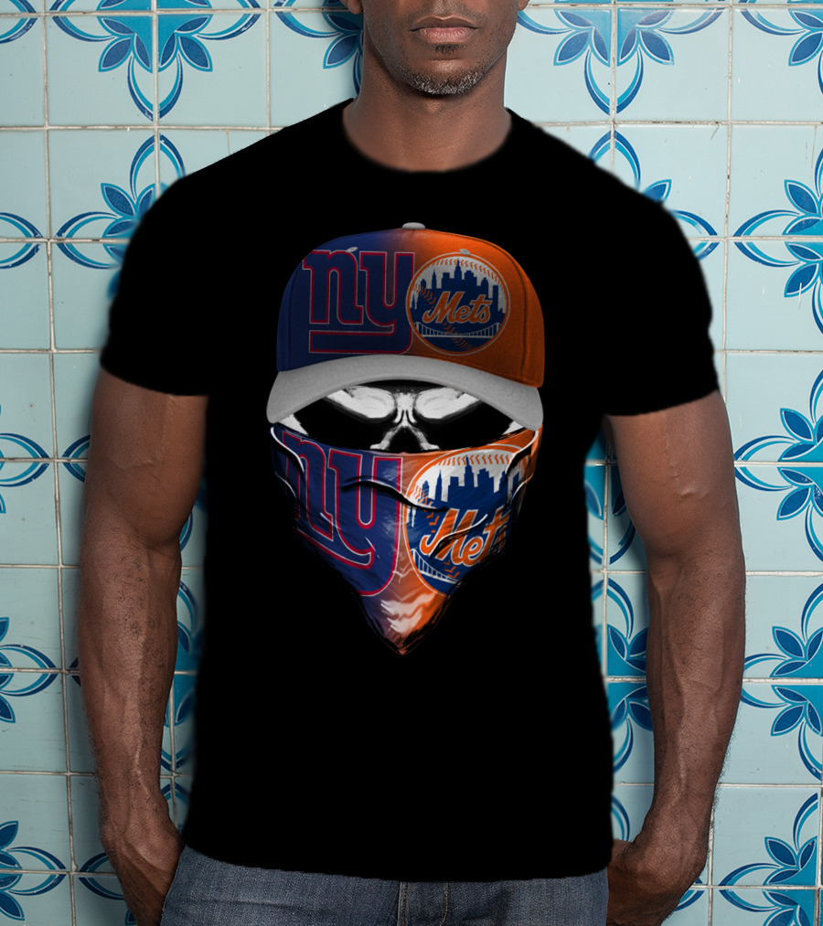 Ny Giants Mets Crossover Skum 064 T-Shirt