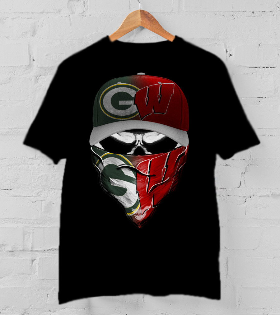 Gw Split Face Bandana With Cap T-Shirt