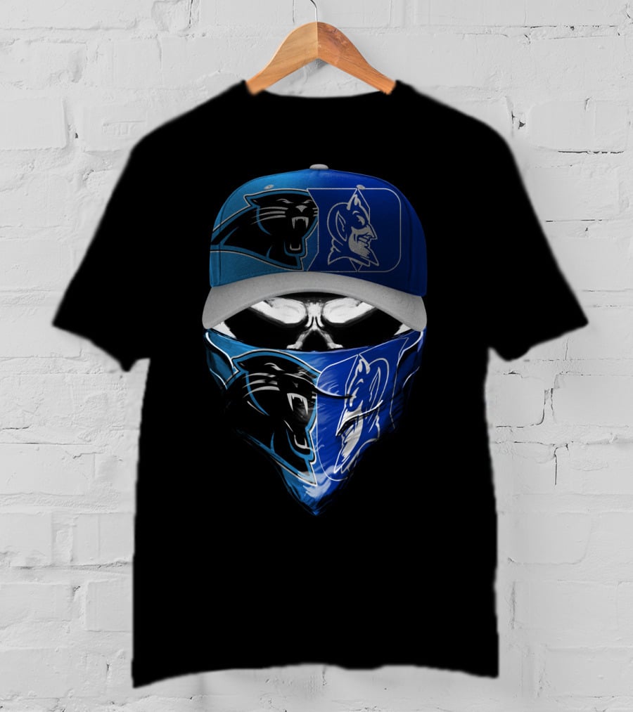 Carolina Panthers Duke Blue Devils Skum 084 T-Shirt