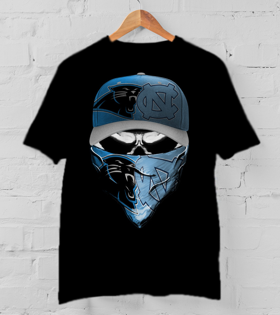 Carolina Panthers North Carolina Tar Heels Skum 087 T-Shirt