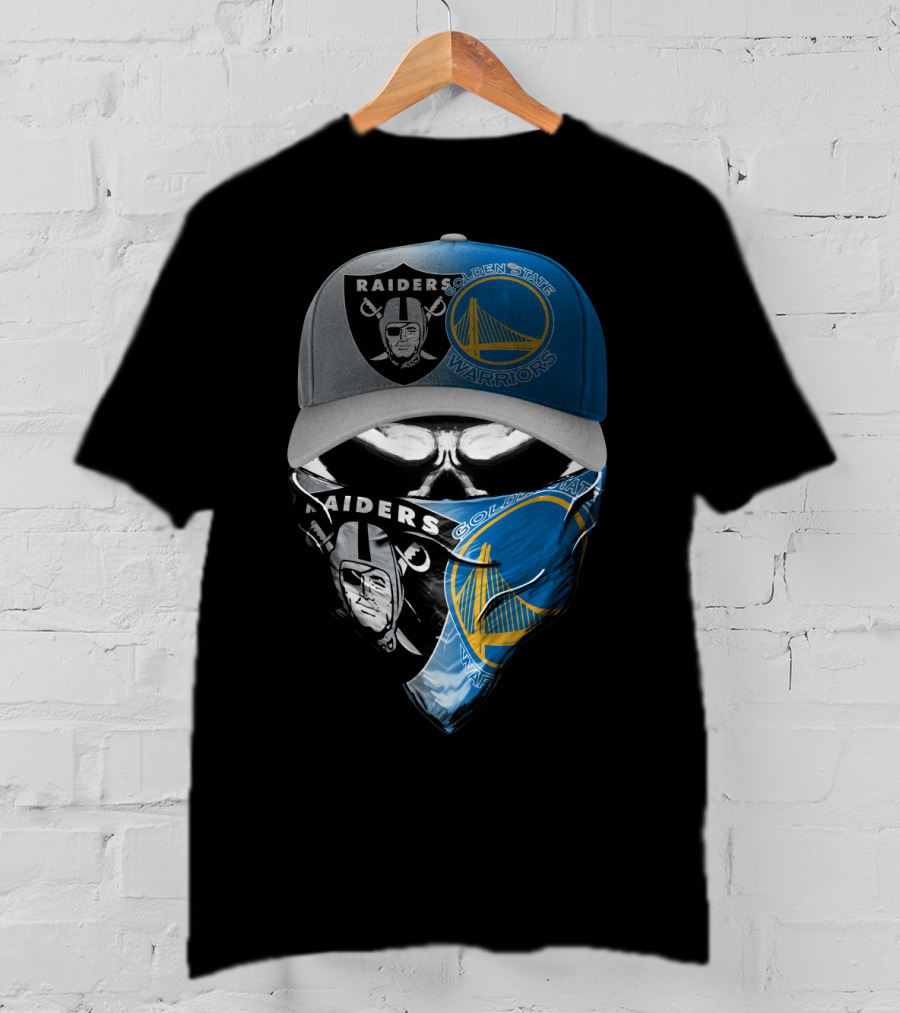 Raiders Golden State Warriors Skum 093 T-Shirt