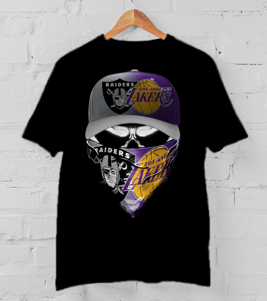 Los Angeles Raiders Lakers Skum 095 T-Shirt