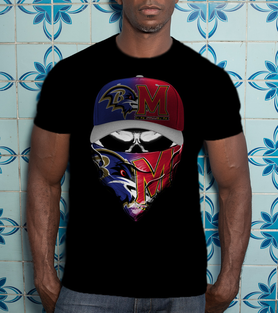 Baltimore Ravens Maryland Terrapins Skum 102 T-Shirt