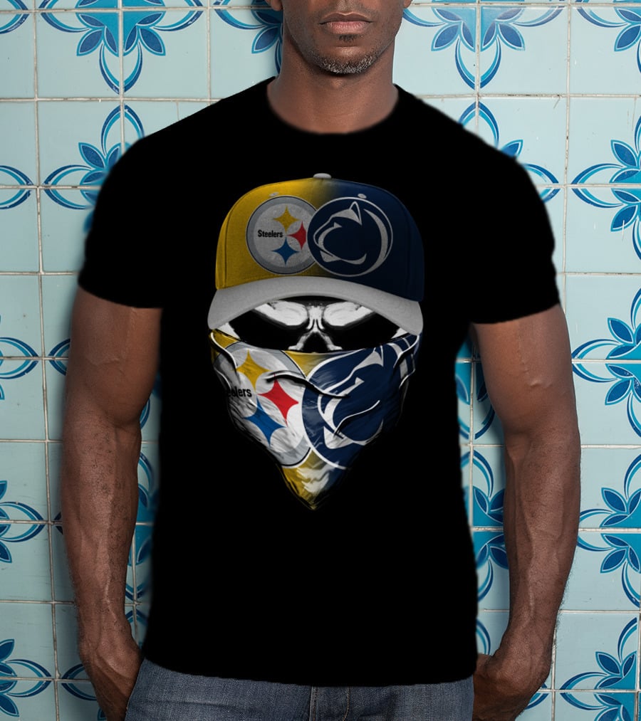 Pittsburgh Steelers Penn State Nittany Lions Skum 112 T-Shirt