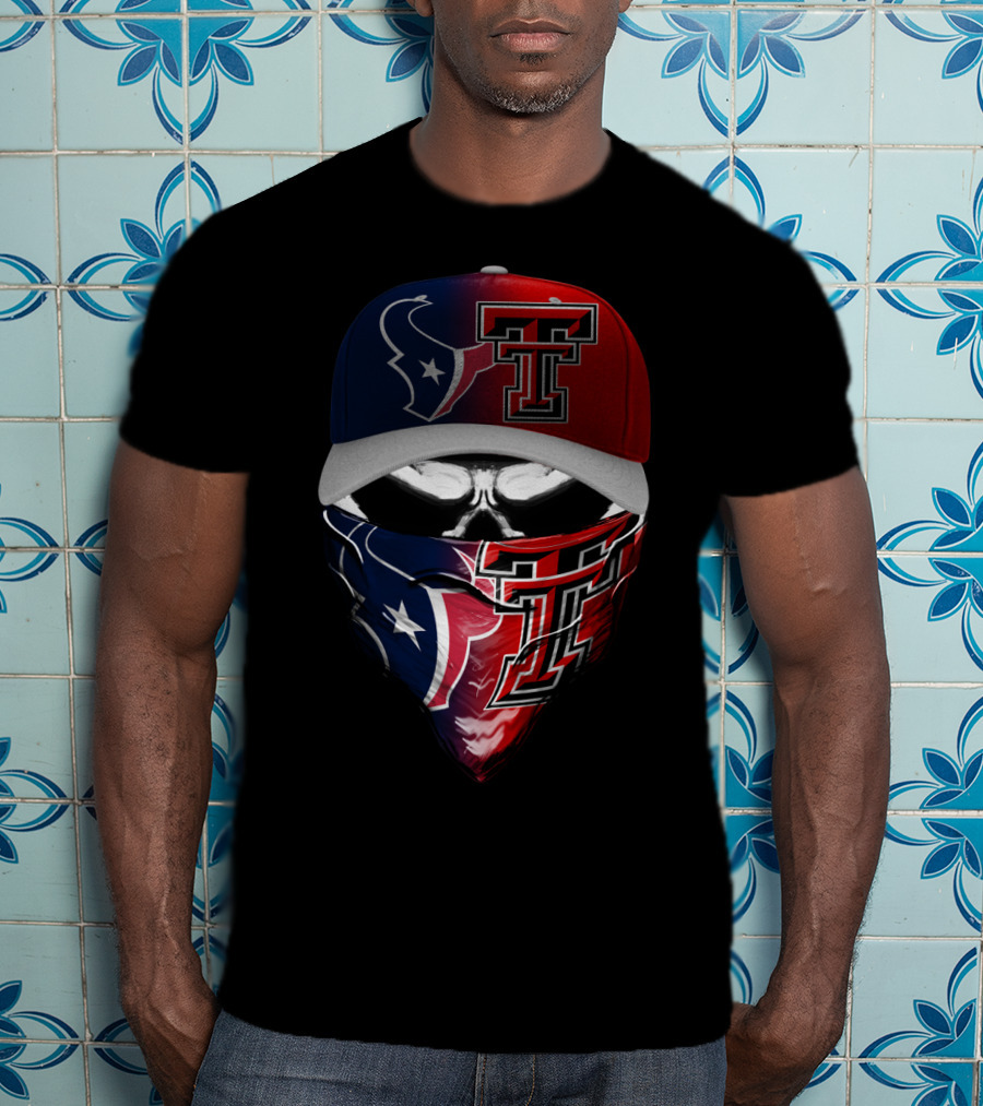 Houston Texans Texas Tech Raiders Skum 125 T-Shirt