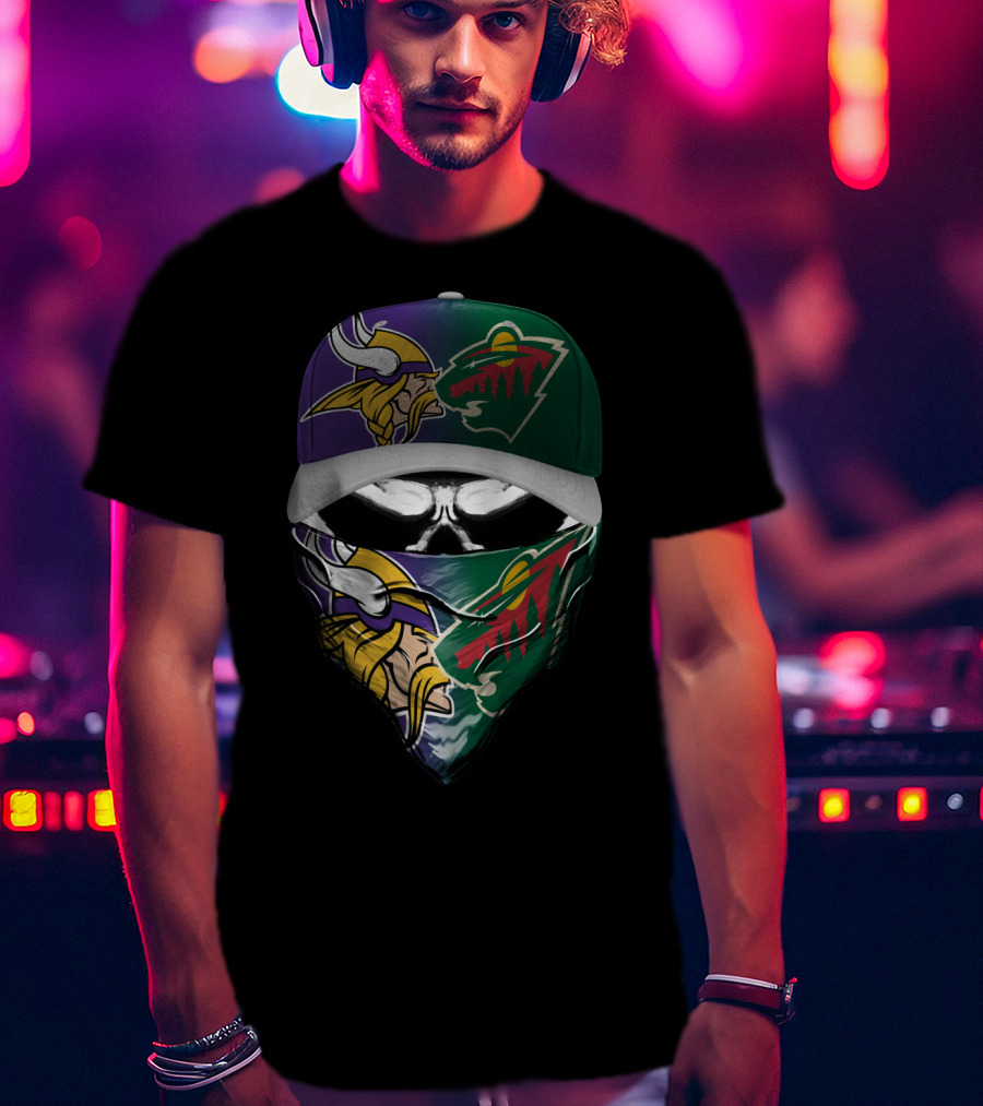 Minnesota Vikings Wild Skum 136 T-Shirt