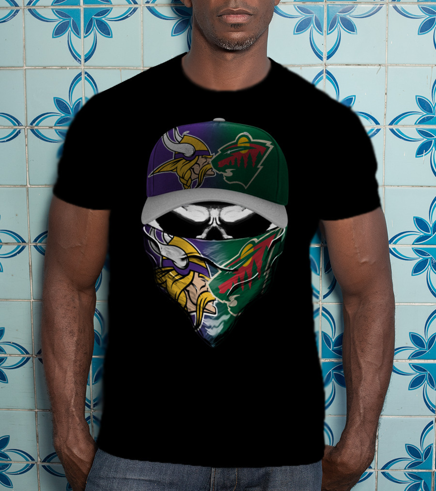 Minnesota Vikings Wild Skum 136 T-Shirt