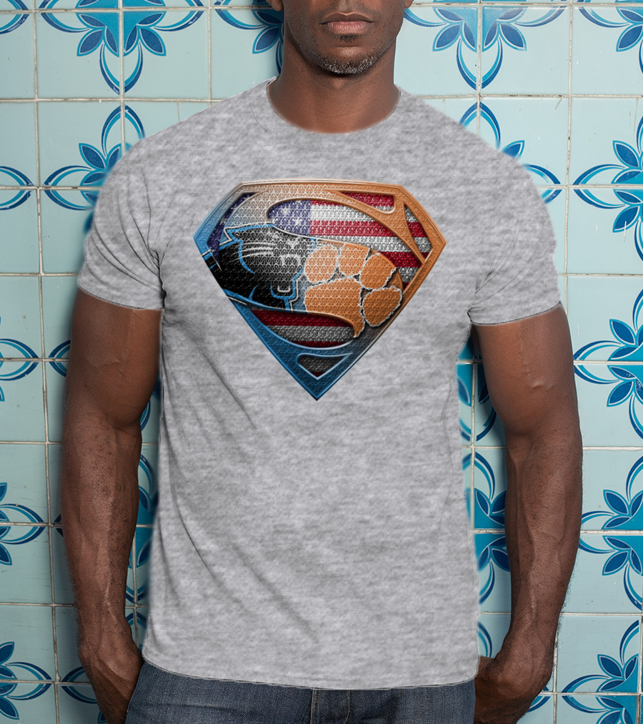 Super American Panther Claw Shield T-Shirt