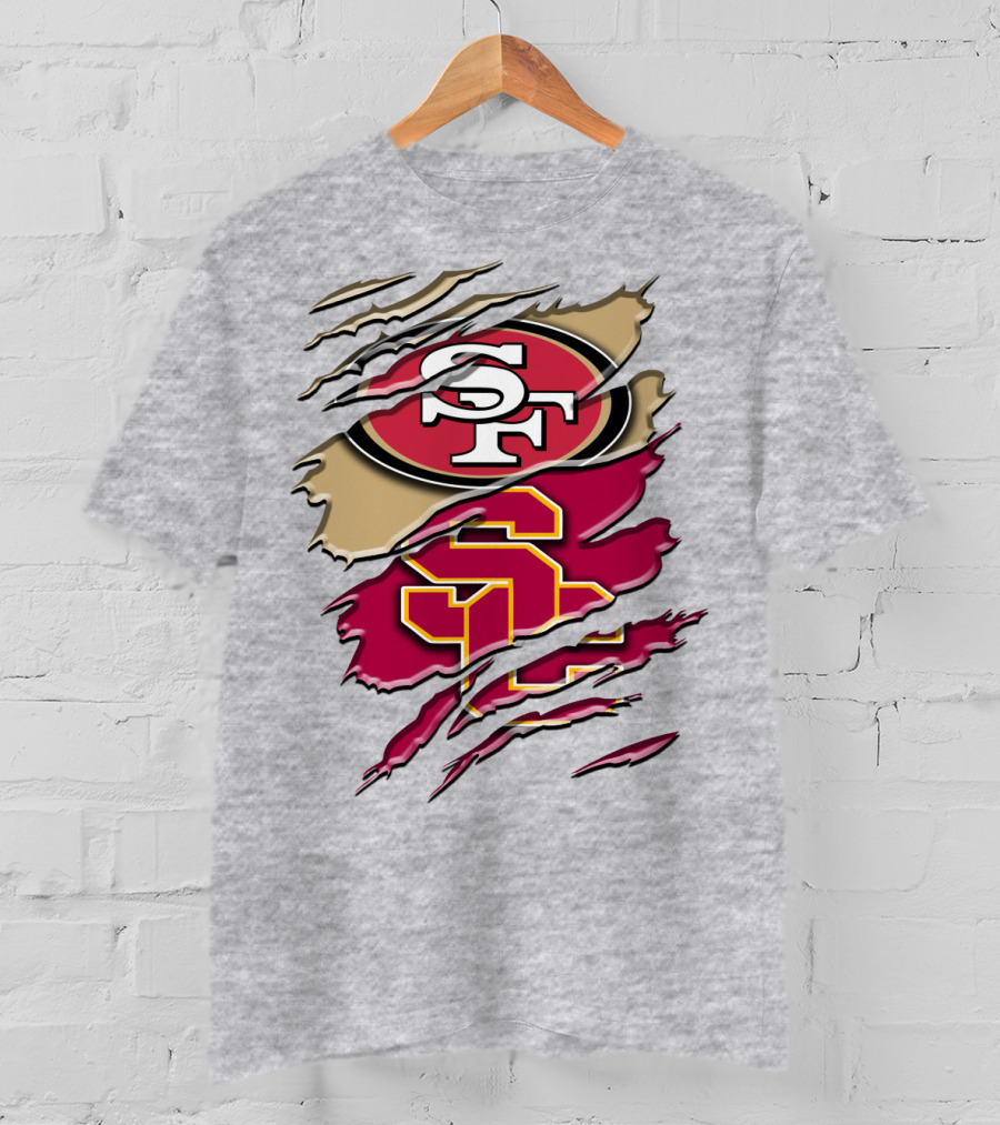 49ers Usc Mashup Rah T-Shirt