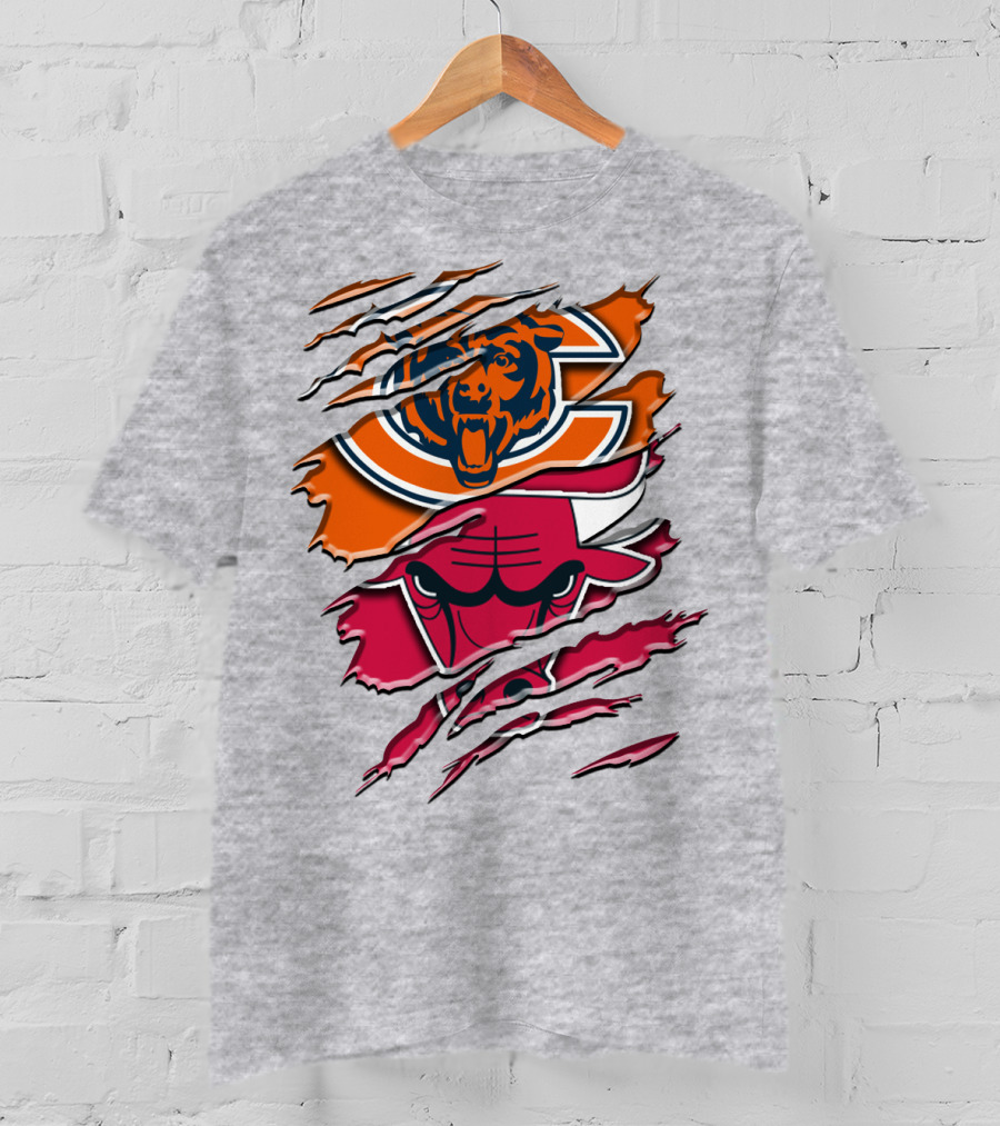 Chicago Bears Bulls Rah 007 T-Shirt