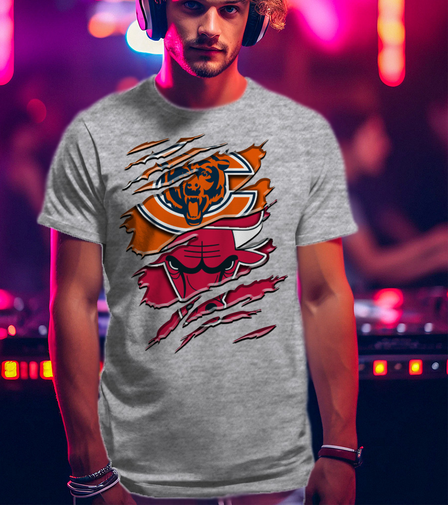 Chicago Bears Bulls Rah 007 T-Shirt