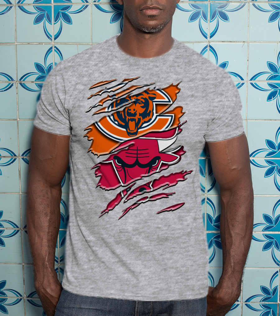 Chicago Bears Bulls Rah 007 T-Shirt