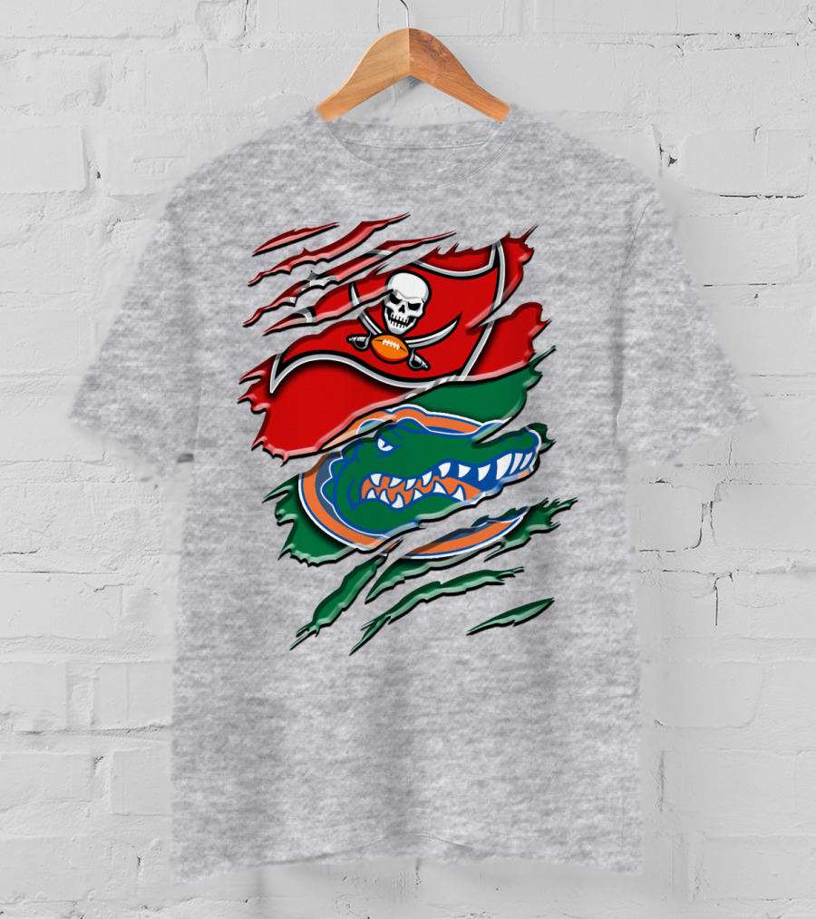 Tampa Bay Buccaneers Florida Gators Rah 024 T-Shirt
