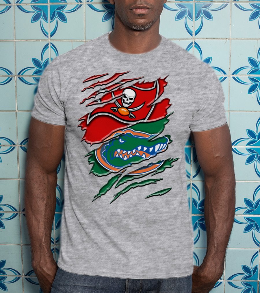 Tampa Bay Buccaneers Florida Gators Rah 024 T-Shirt