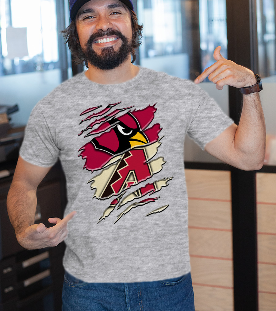 Arizona Cardinals Diamondbacks Rah 029 T-Shirt