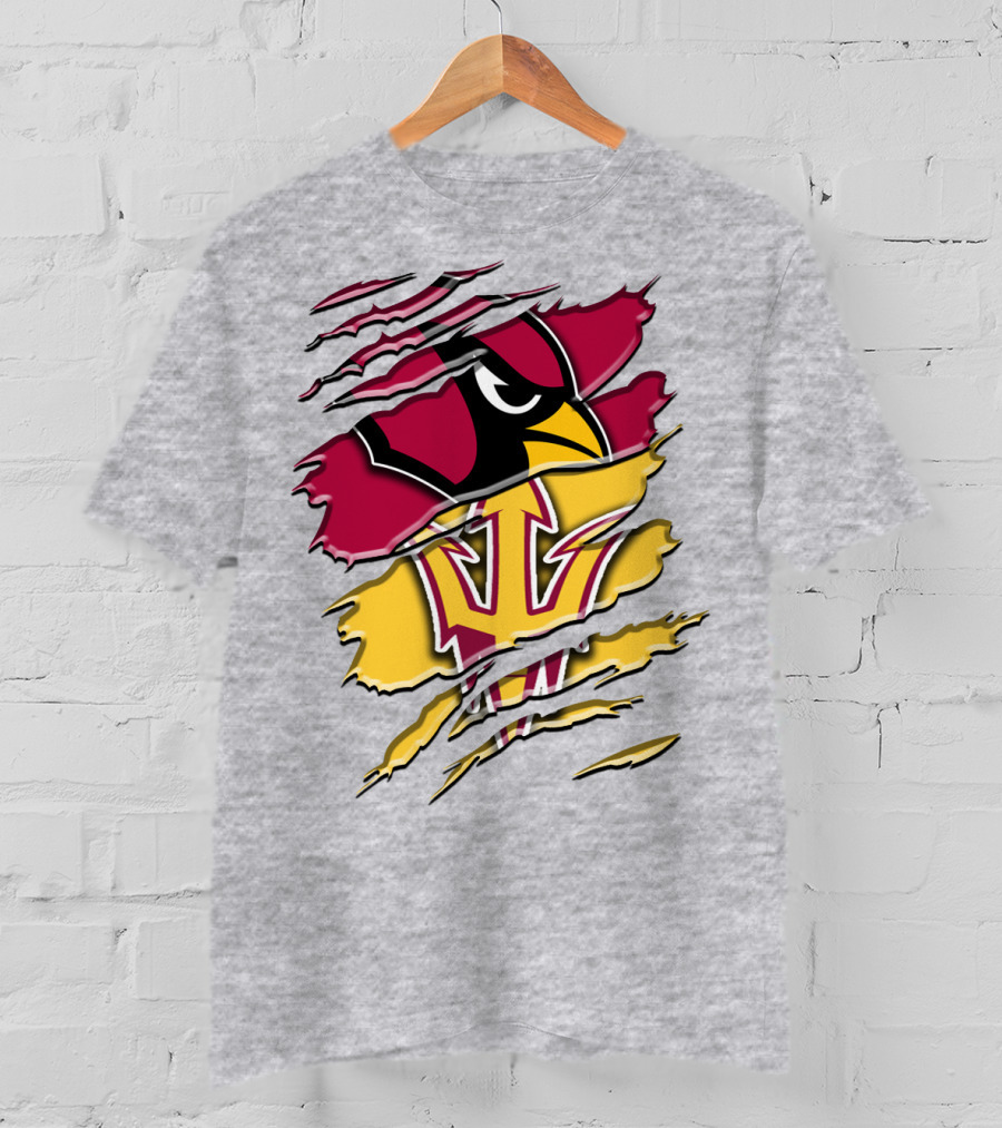 Cardinals And Sun Devils Rah 030 T-Shirt