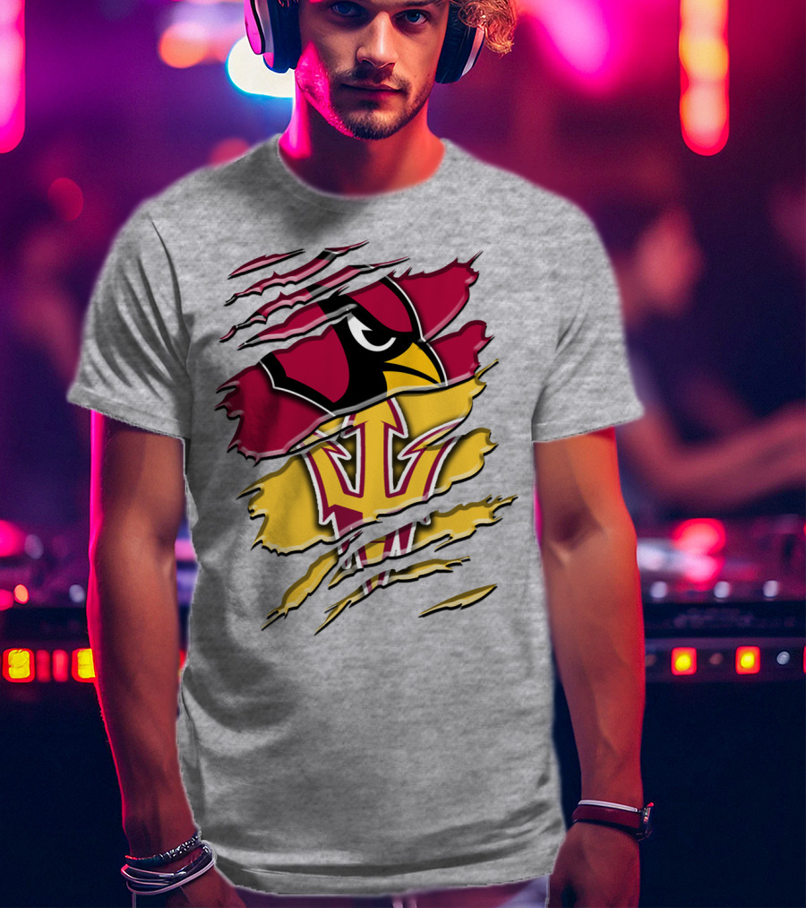 Cardinals And Sun Devils Rah 030 T-Shirt