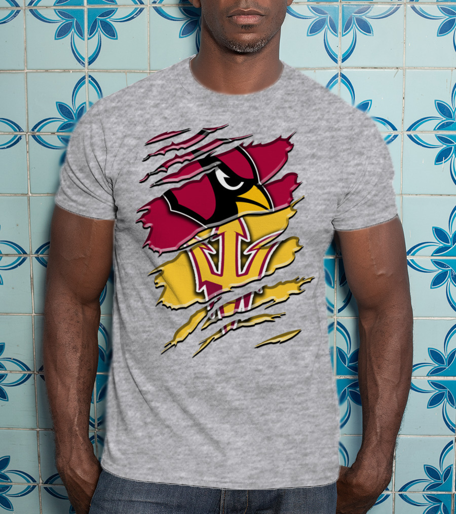 Cardinals And Sun Devils Rah 030 T-Shirt