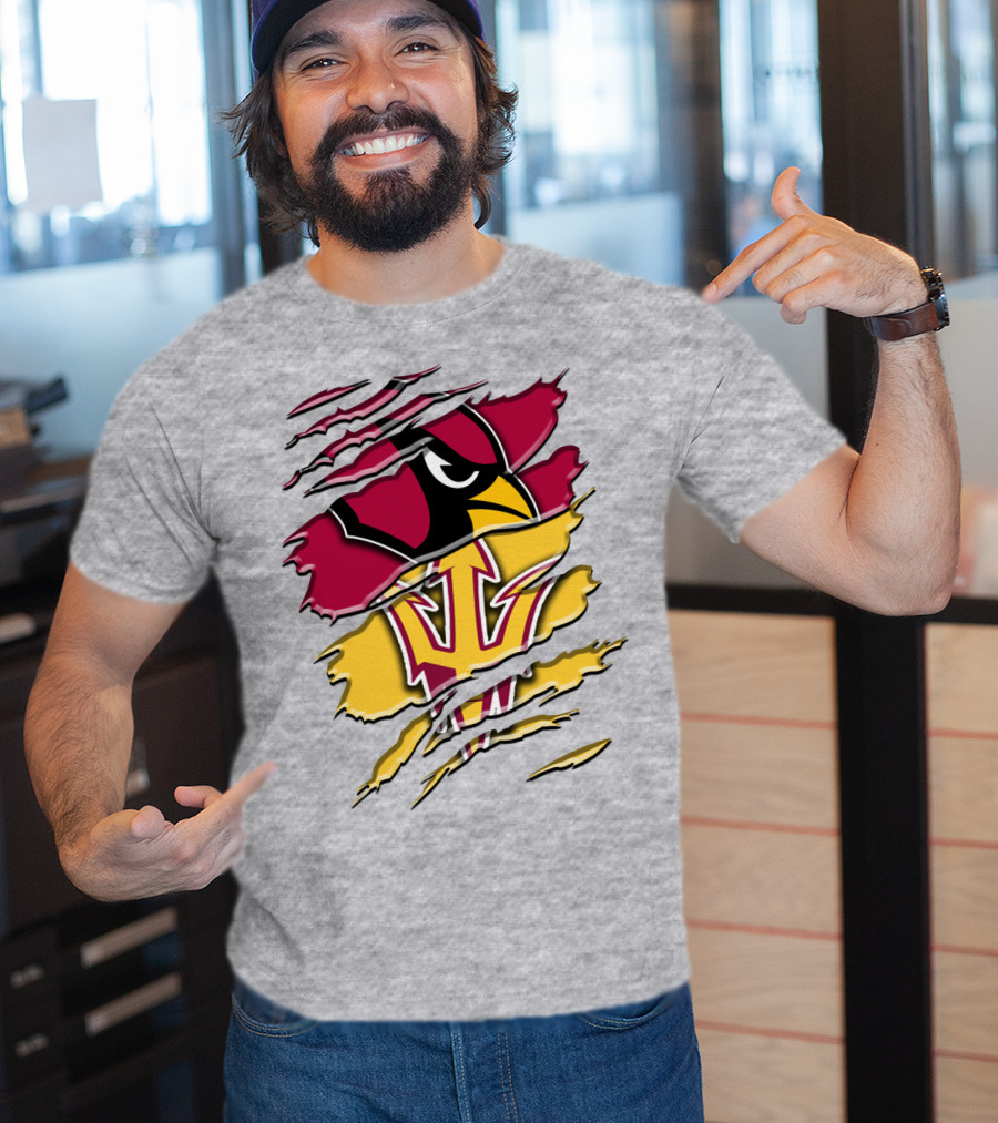 Cardinals And Sun Devils Rah 030 T-Shirt