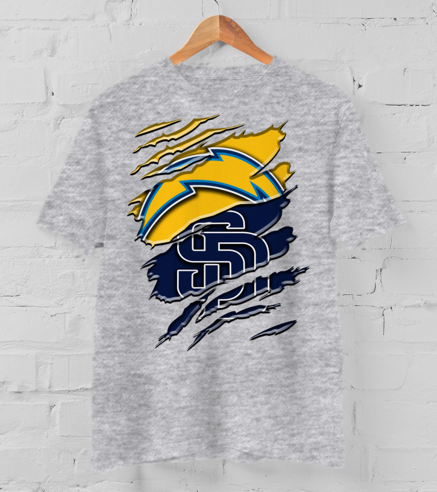 San Diego Chargers And Padres Rah 033 T-Shirt