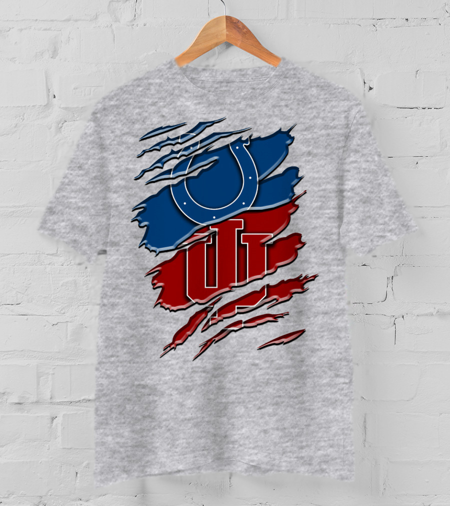 Indianapolis Colts Indiana University Mashup Rah T-Shirt